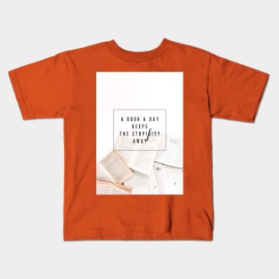 A book a day Kids T-Shirt